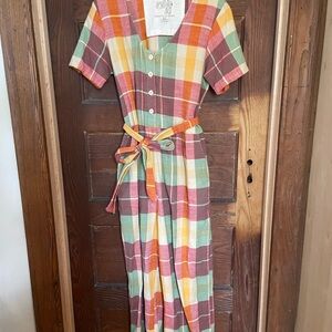 Ace & Jig Lyle jumpsuit in Daiquiri small